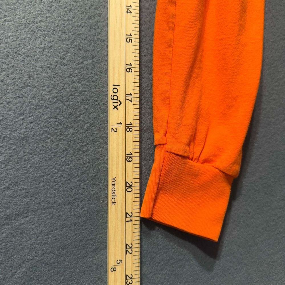 Gildan Keystone Colorado TShirt Mens XL Orange Long Sleeve Elevation 11,640 - Picture 9 of 10